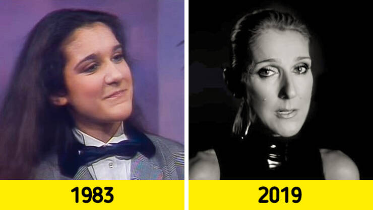 Famous Singers In Their Debut And Latest Music Videos