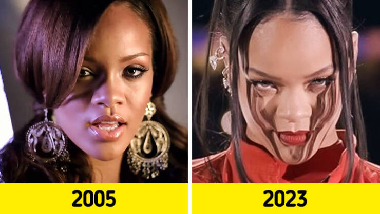 Famous Singers In Their Debut And Latest Music Videos