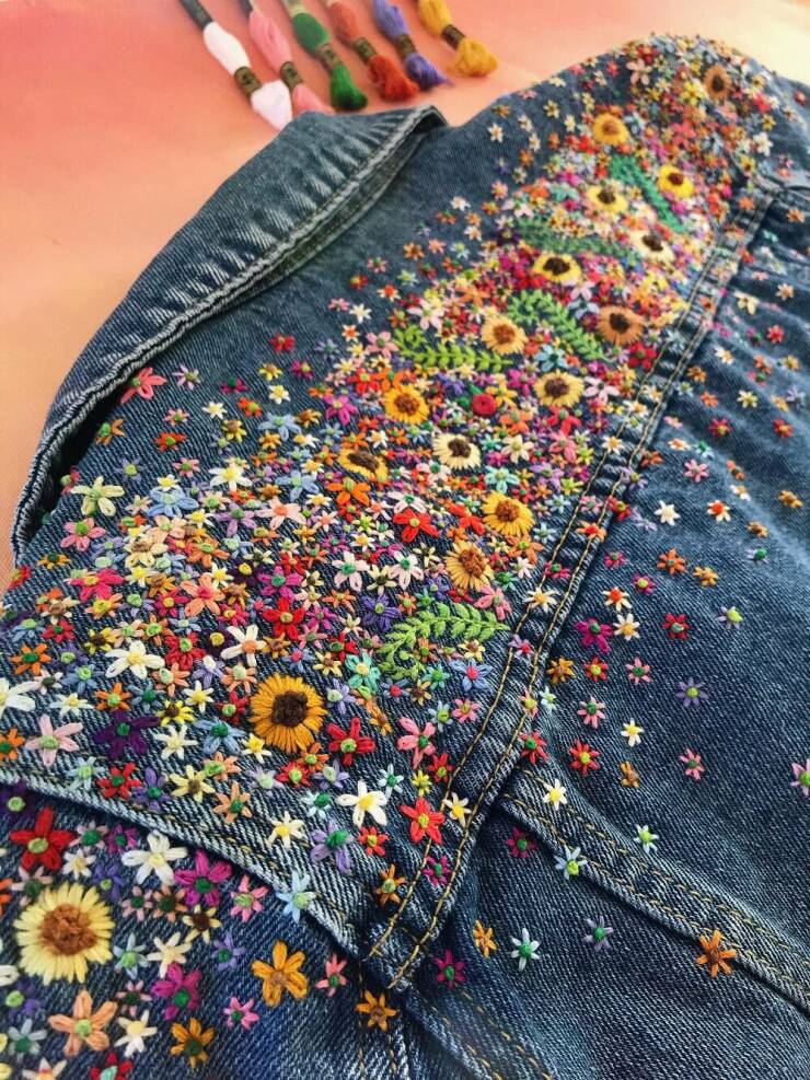 Threaded Artistry: People Sharing Embroidery Creations