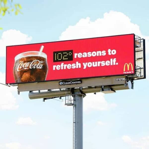 Creative Marketing: Outdoor Adverts That Stole The Show