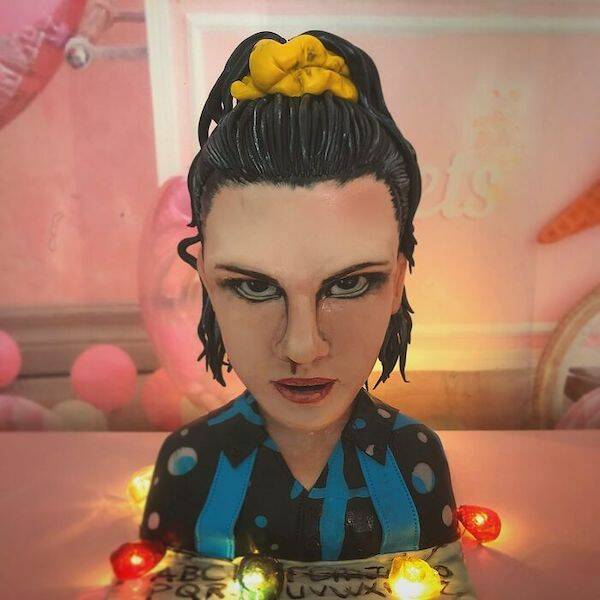 Transforming Fiction Into Desserts: Edible Portraits By A Skilled Artist