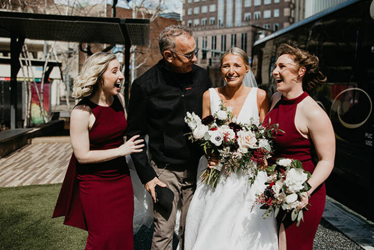 Celebrity Wedding Crashers Who Made The Big Day Better