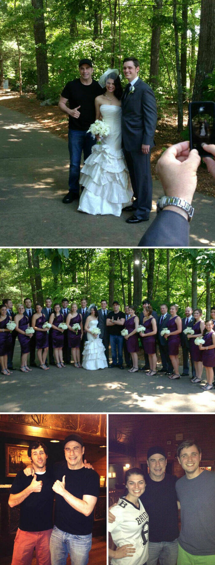 Celebrity Wedding Crashers Who Made The Big Day Better