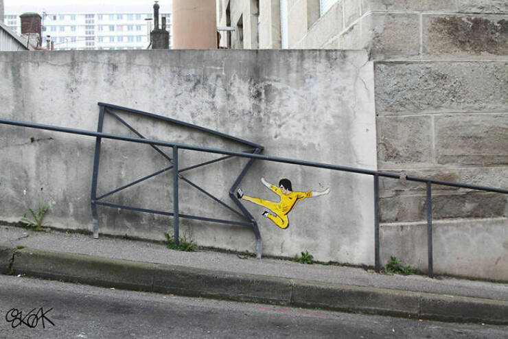 French Street Art That Makes You Smile: Creative And Hilarious Interventions