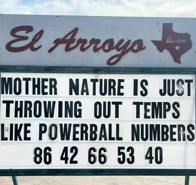 El Arroyo Signs Are Back Again…