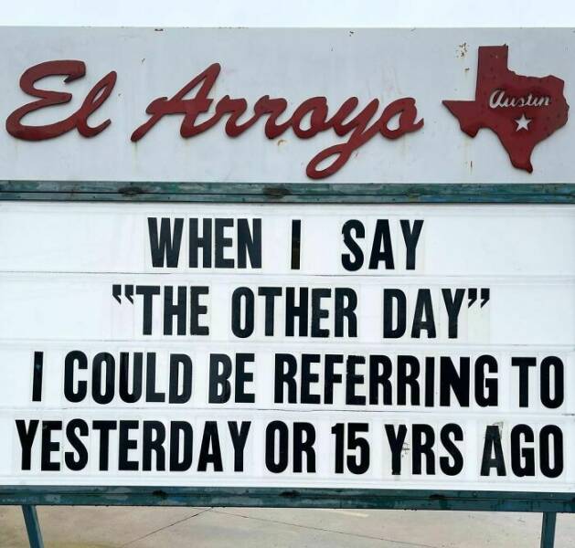 El Arroyo Signs Are Back Again…