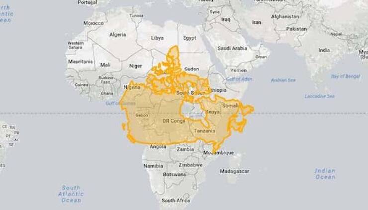 Mind-Blowing Maps That Prove Size DOES Matter