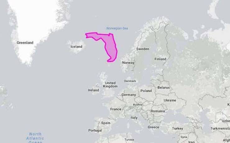 Mind-Blowing Maps That Prove Size DOES Matter
