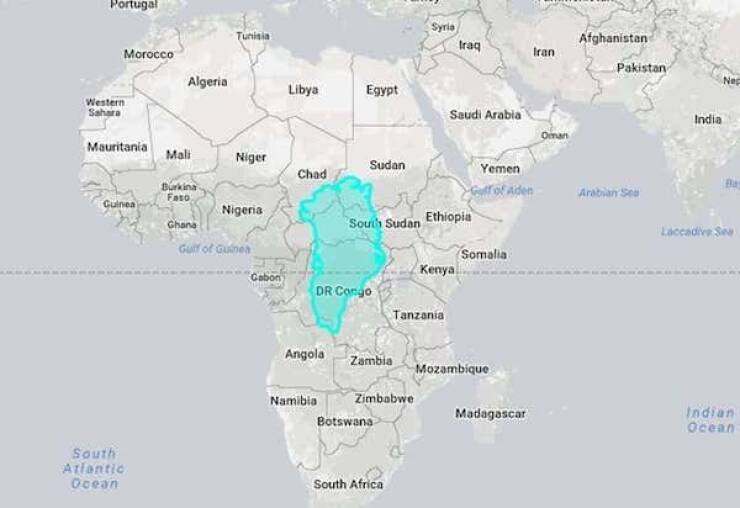 Mind-Blowing Maps That Prove Size DOES Matter
