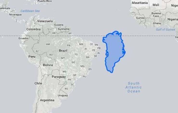 Mind-Blowing Maps That Prove Size DOES Matter