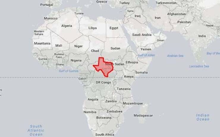 Mind-Blowing Maps That Prove Size DOES Matter