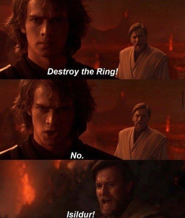 Prepare For A Galactic Quest With These Hilarious Star Wars And Lord Of ...