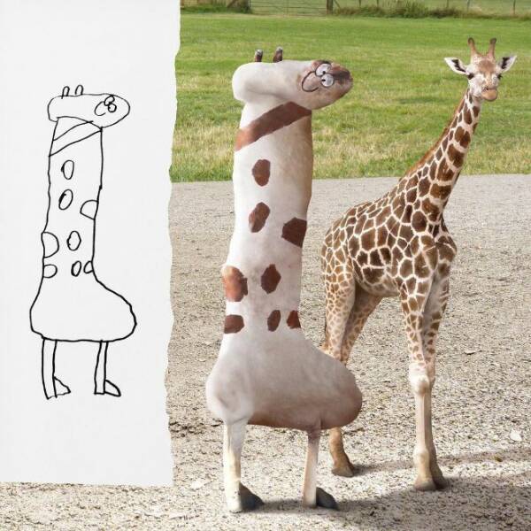 When Dad Brings Kids Animal Drawings To Life