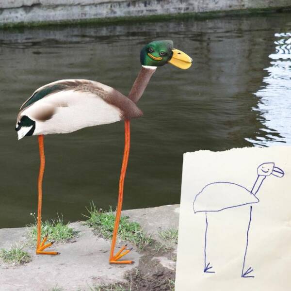 When Dad Brings Kids Animal Drawings To Life