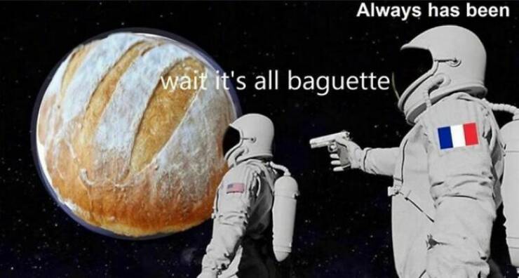 Baguettes In Surprising Locations