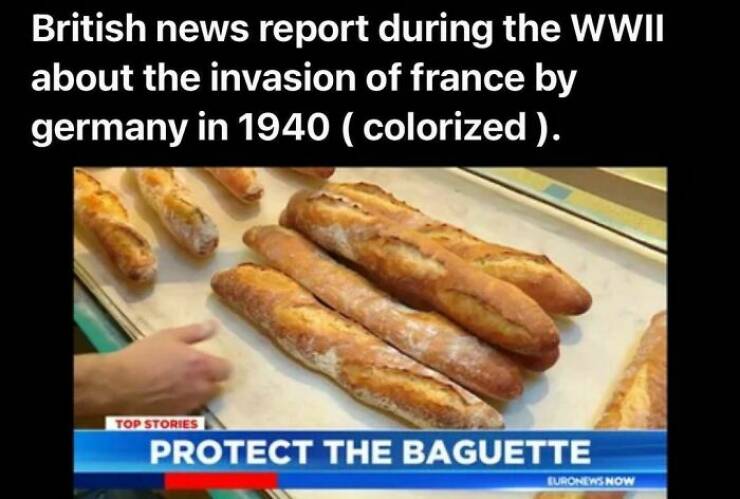 Baguettes In Surprising Locations