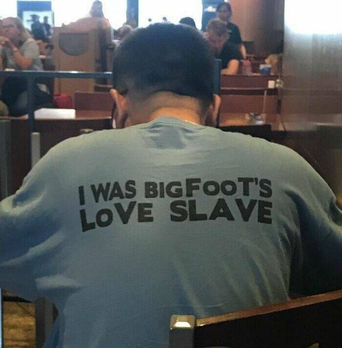 Unbelievable Sightings Of Unbelievable Sightings Of Cursed Shirts In The Wild