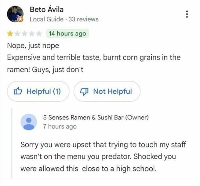 Serving Up Laughter: Funny Restaurant Reviews And Responses