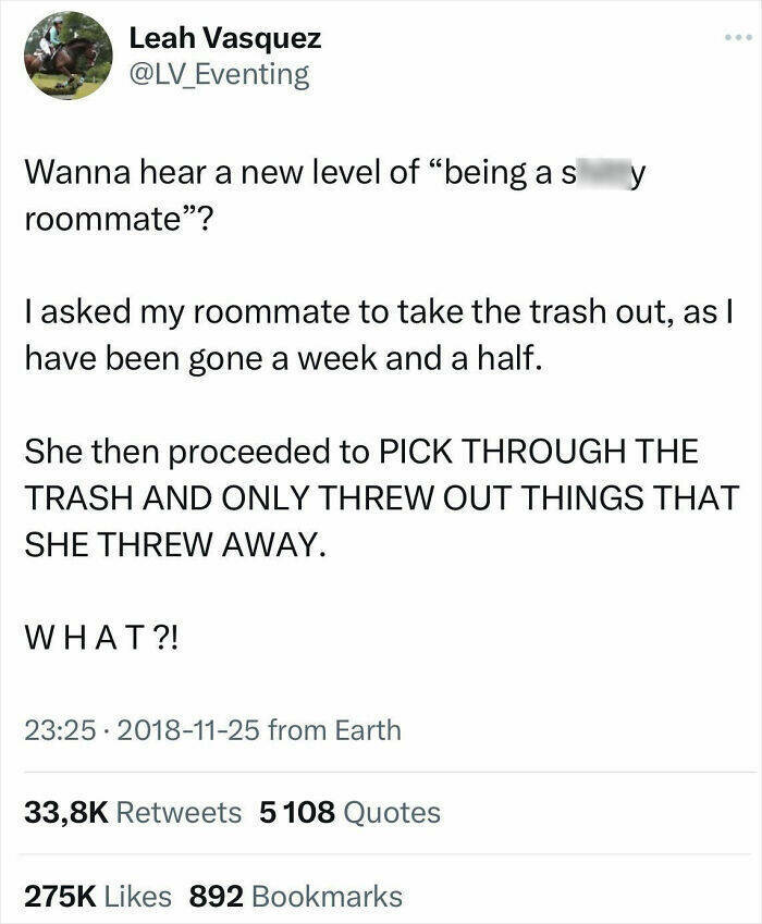 Roommates From Hell: Posts To Scare You Away From Shared Living