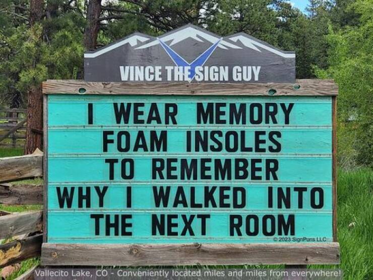 Hilarious Signs By A Colorado Man: The Latest And Greatest