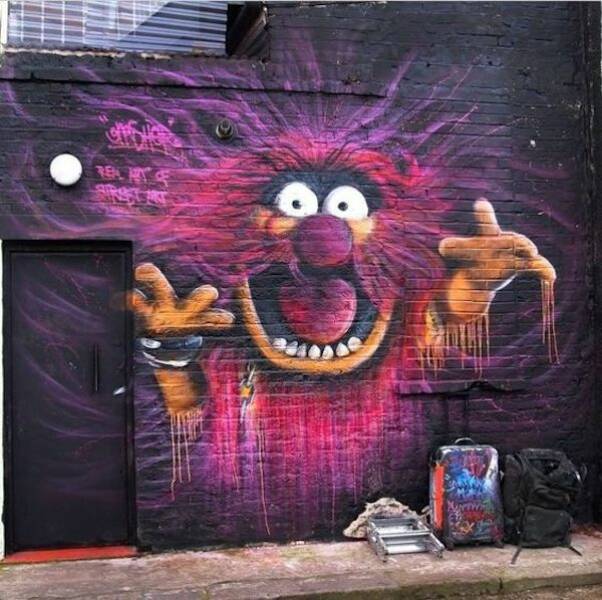 Mind-Blowing Graffiti And Street Art