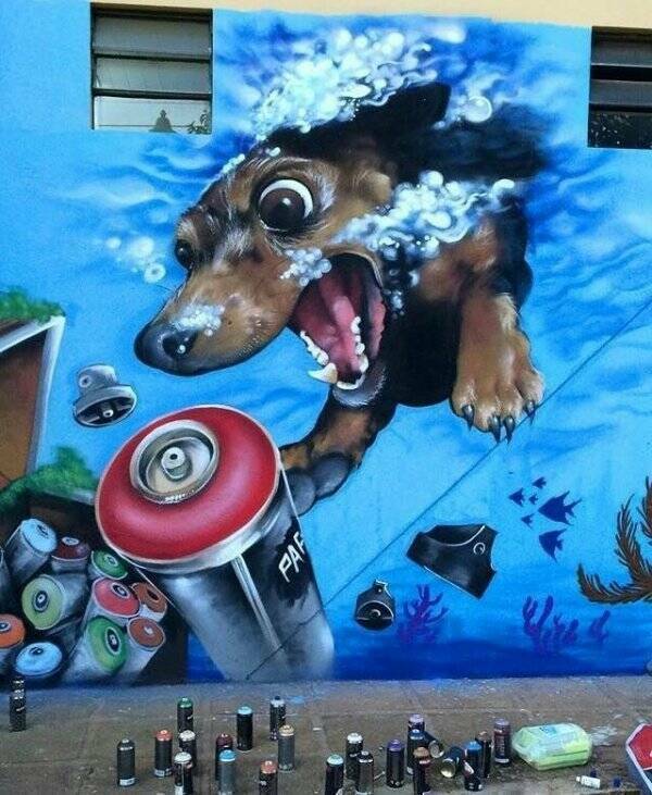 Mind-Blowing Graffiti And Street Art