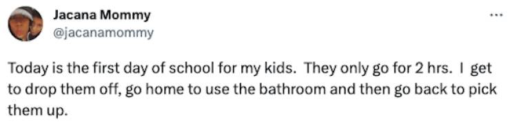Parents Regain Their Sanity As Kids Head Back To School