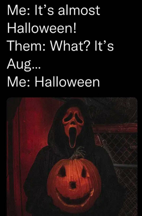 Memes To Celebrate Spooky Season