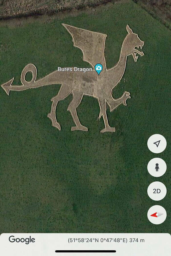 Google Earth Google Earths Extraterrestrial Encounters: Otherworldly Sights From Space