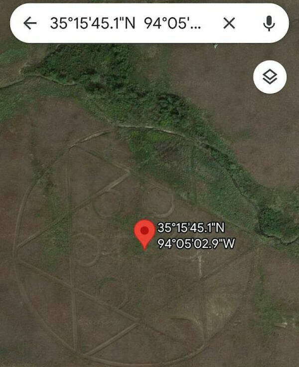 Google Earth Google Earths Extraterrestrial Encounters: Otherworldly Sights From Space