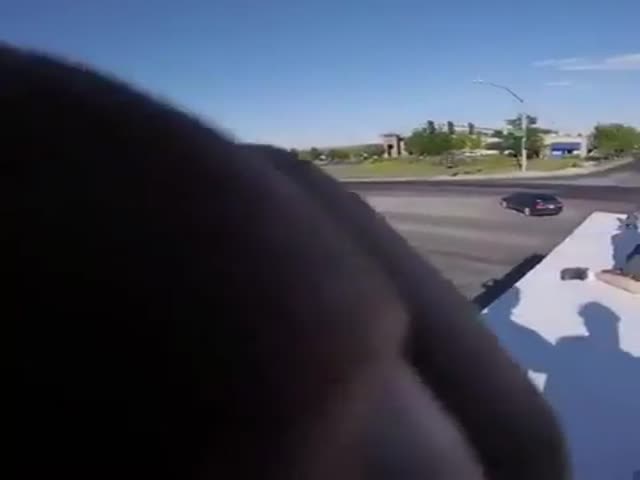 Skydivers Storm A Bridge From A Moving Truck