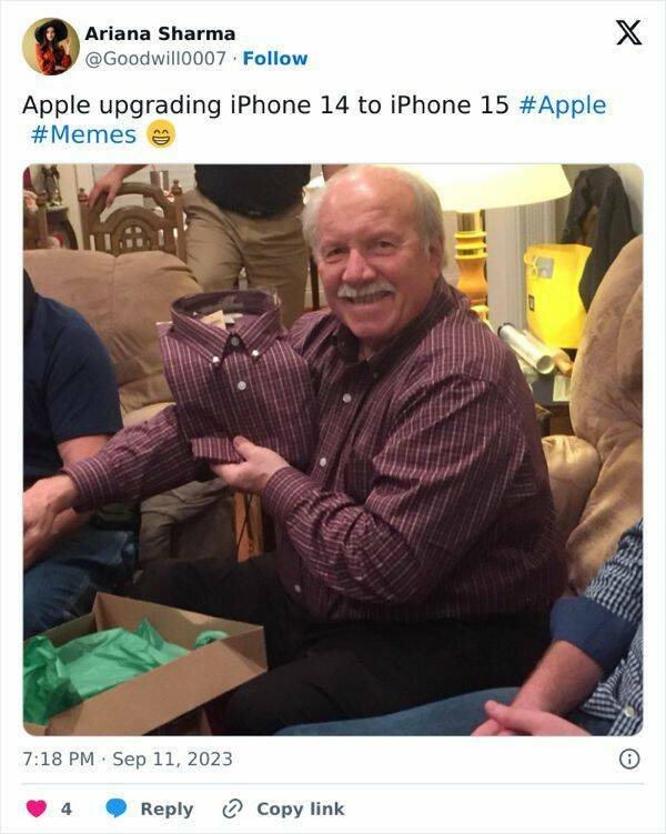 Apples Latest iPhone Announcement Sparks Meme Frenzy