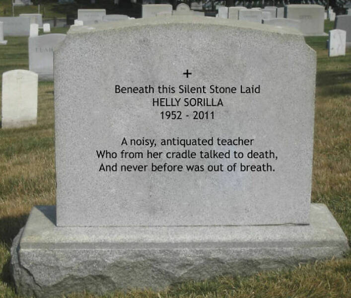 Eternal Humor: The Last Laugh In Clever Epitaphs