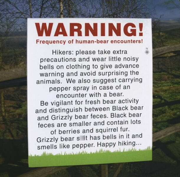 Wild Laughs: Discovering The Unexpected In Outdoor Signs Wild Laughs: Discovering The Unexpected In Outdoor Signs