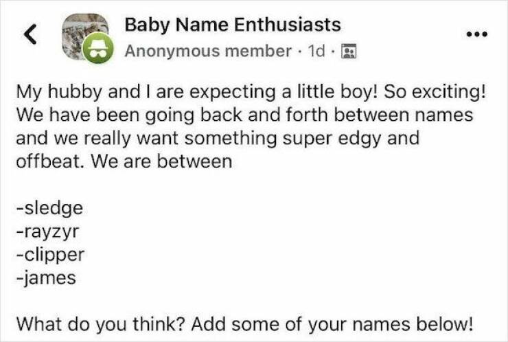 Unusual Baby Names: When Parental Creativity Raises Eyebrows