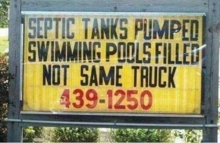 Laughable Signs: When Absurdity Takes The Stage