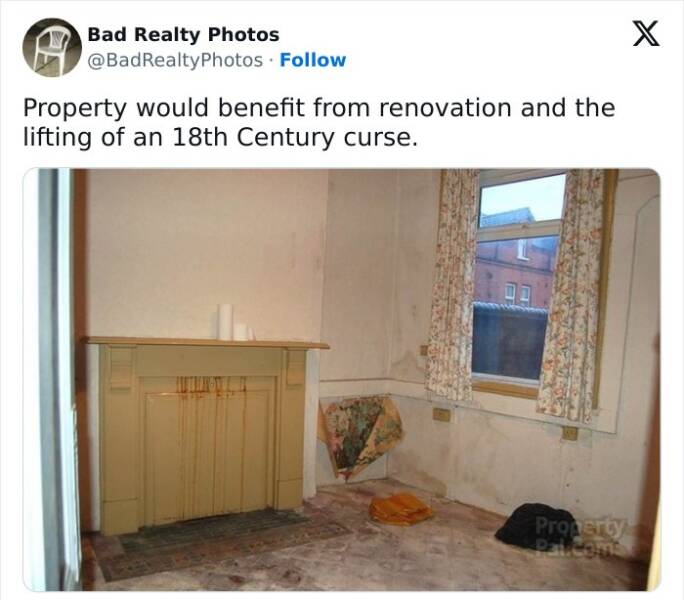 Real Estate Nightmares: Horrendous Property Photos