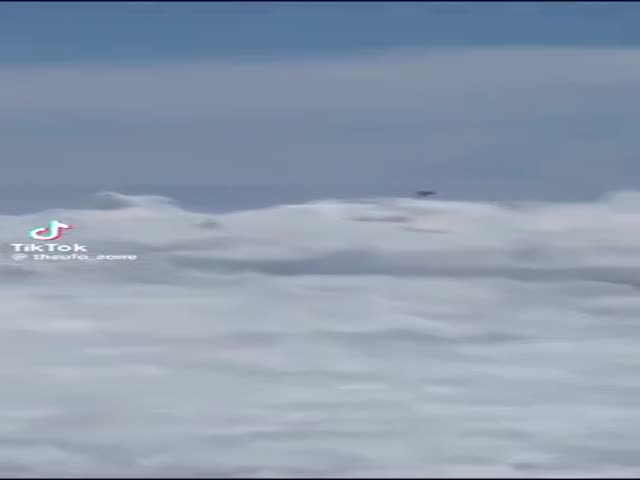 UFO Video Taken From An Airplane In Mid-October