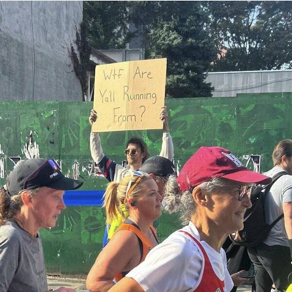 New York City Marathons Most Memorable Signage