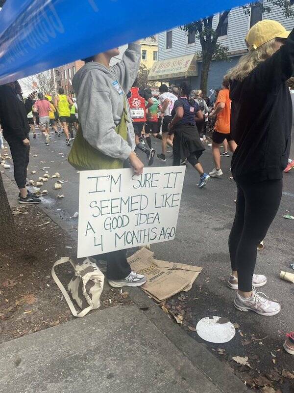 New York City Marathons Most Memorable Signage