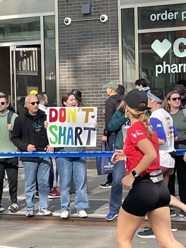 New York City Marathons Most Memorable Signage