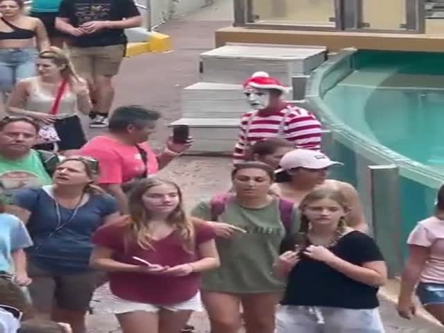 Prank From A Mime