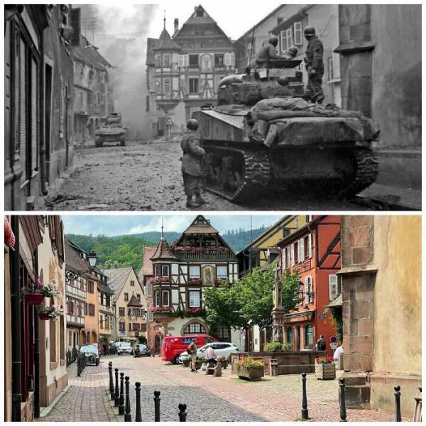 Times Passage Captured: Contrast In Then-Now Photography