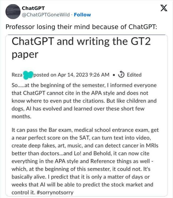 People Share Times ChatGPT Had Gone Wild