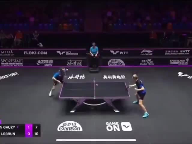 Ping Pong By Pros Is Impressive