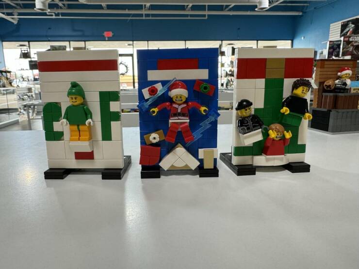 LEGO Surprises From Santa Claus
