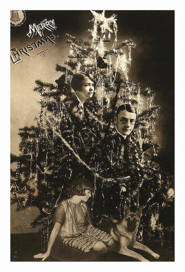 Eccentric Holiday Charm: Vintage Cards Unleashed
