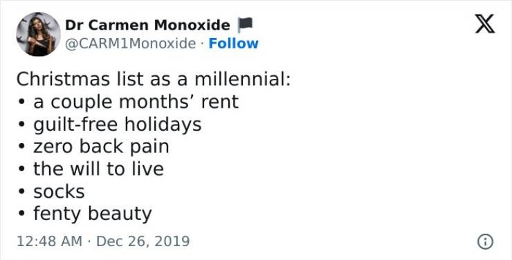 Merry LOL-mas: Hilarious Tweets On Christmas By Millennials