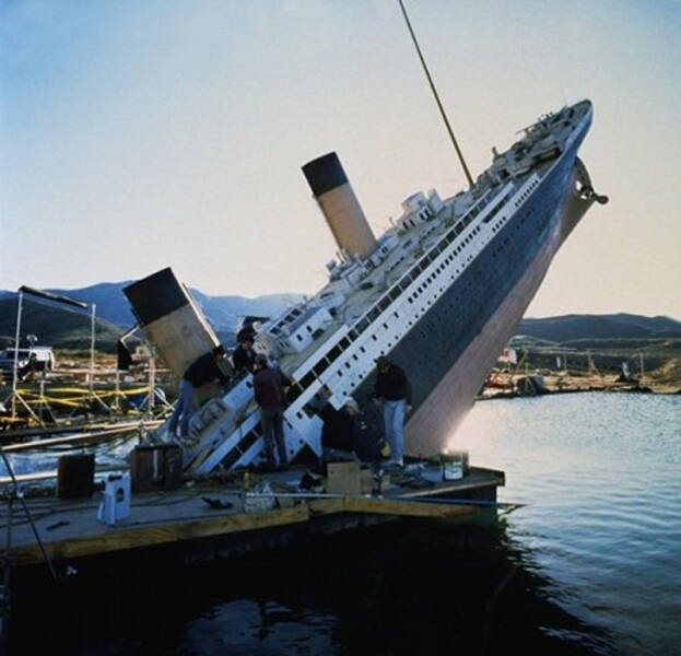 Rare Photos From The Set Of Titanic