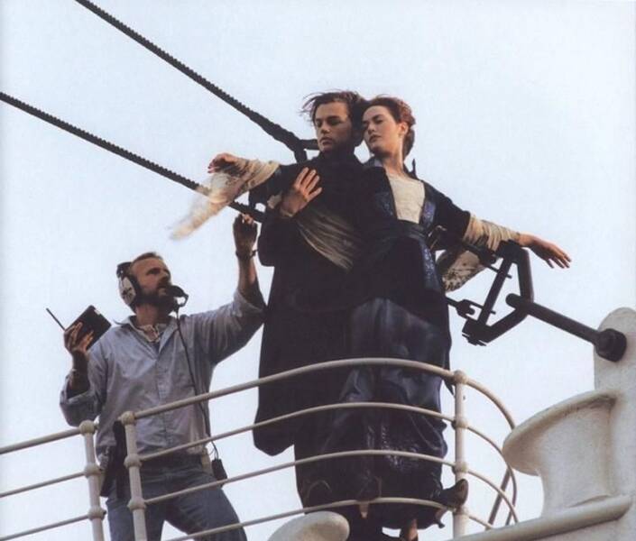 Rare Photos From The Set Of Titanic